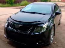 Реснички на фары для Toyota Avensis T270 2008-2011