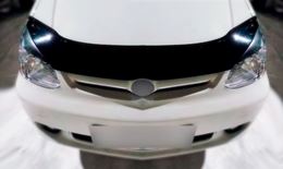 Реснички на фары для Toyota Platz 2002-2005 (рестайлинг)