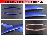 Накладки на фары (реснички) для Lada (ВАЗ) Granta FL 2018-