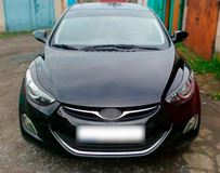 Реснички на фары HYUNDAI ELANTRA 2010-2016г