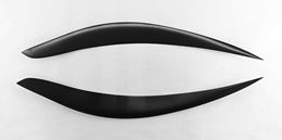 Накладки на фары (реснички) для Hyundai Santa Fe 2012-2017