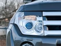 Реснички на фары для Mitsubishi Pajero 4 2006-2015