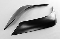 Реснички на фары LEXUS LX570 2007-2012 J200