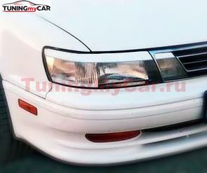 Накладки на фары (реснички) для Toyota Vista 30 1990-1994