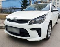 Реснички на фары для Kia Rio 4 2017-2020