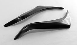 Накладки на передние фары (реснички) для Toyota LC Prado 150 2009-2013