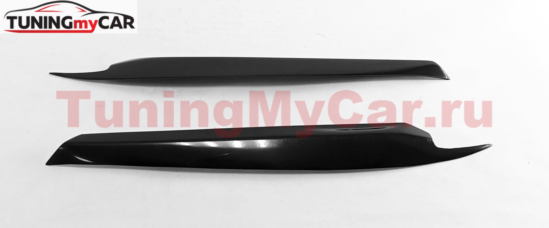 Накладки на фары (реснички) для Mercedes-Benz C-Class 205 2014-2018 дорест