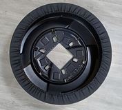 Пластиковый колпак (чехол) запасного колеса для Tank 300 (черный глянец)