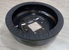 Пластиковый колпак (чехол) запасного колеса для Tank 300 (черный глянец)