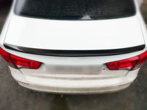 Дефлектор-спойлер багажника для Kia Rio 3 2011-2017 седан 