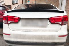 Дефлектор-спойлер багажника для Kia Rio 3 2011-2017 седан 