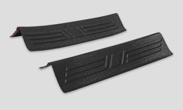 Накладки на внутренние пороги задних дверей (со скотчем) для Hyundai Tucson IV 2020-2025