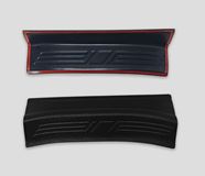 Накладки на внутренние пороги задних дверей (со скотчем) для Hyundai Tucson IV 2020-2025