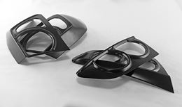 Накладки на задние фонари Mitsubishi Lancer 10 (седан) 2007-2017