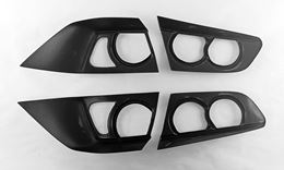 Накладки на задние фонари Mitsubishi Lancer 10 (седан) 2007-2017