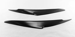 Накладки на передние фары (реснички) Mazda 3 седан 2013-2016