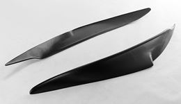 Накладки на передние фары (реснички) Mazda 3 седан 2013-2016