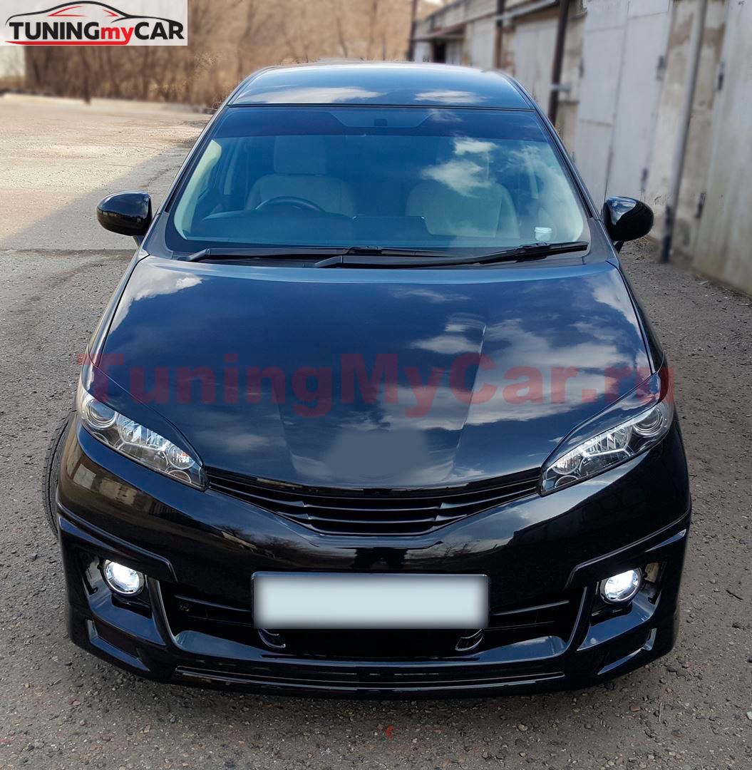 Реснички на фары Toyota Wish XE20 2009-2017