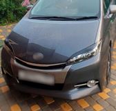 Реснички на фары Toyota Wish XE20 2009-2017