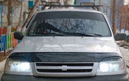 Реснички на фары Niva Chevrolet  2002-2009, Chevrolet Niva Bertone
