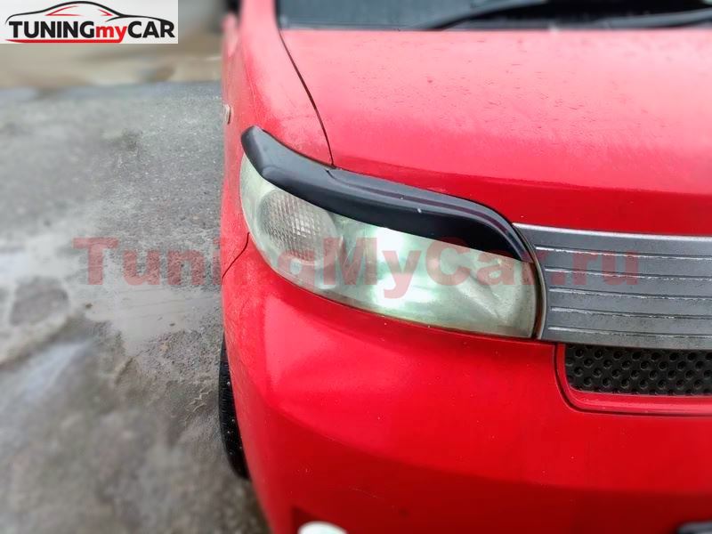 Накладки на фары (реснички) для TOYOTA PORTE 2004-2012
