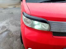 Накладки на фары (реснички) для TOYOTA PORTE 2004-2012