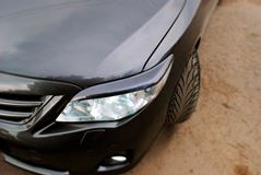 Реснички на фары для Toyota Corolla 2010-2013