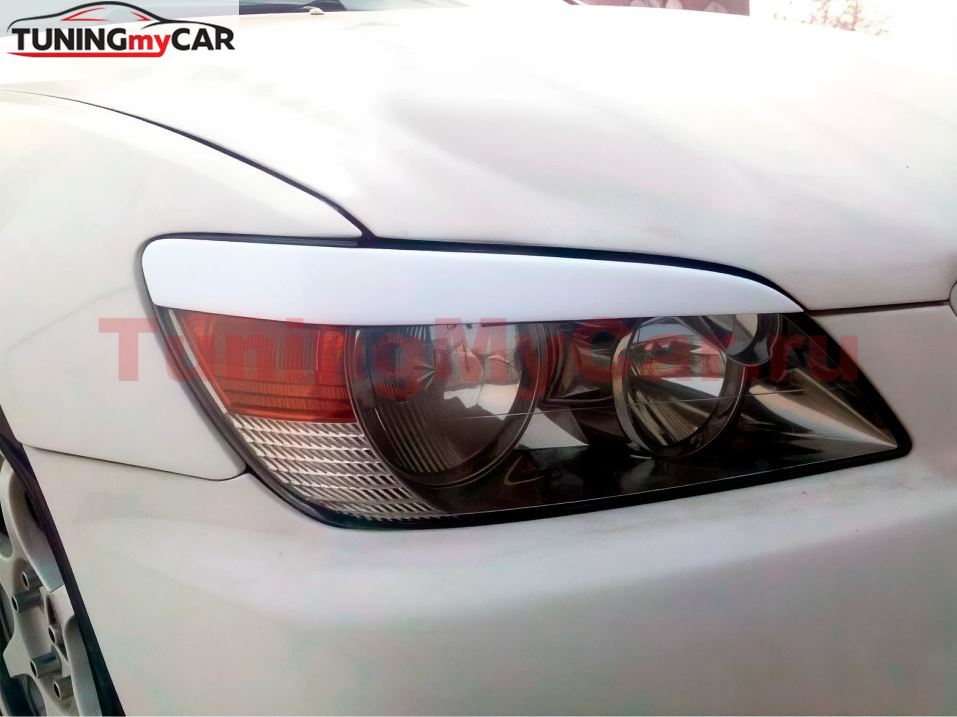 Реснички на фары для Toyota Altezza , Lexus IS200 1998-2005
