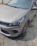 Накладки на передние фары (реснички) KIA Rio IV (седан) 2020-