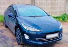 Накладки на фары (реснички) для Peugeot 408 2012-2022