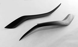 Накладки на фары (реснички) для Infiniti M35 2004-2008  