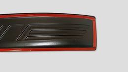 Защитные накладки на пороги задних дверей со скотчем для Hyundai Tucson IV 2020-2025 Узкая