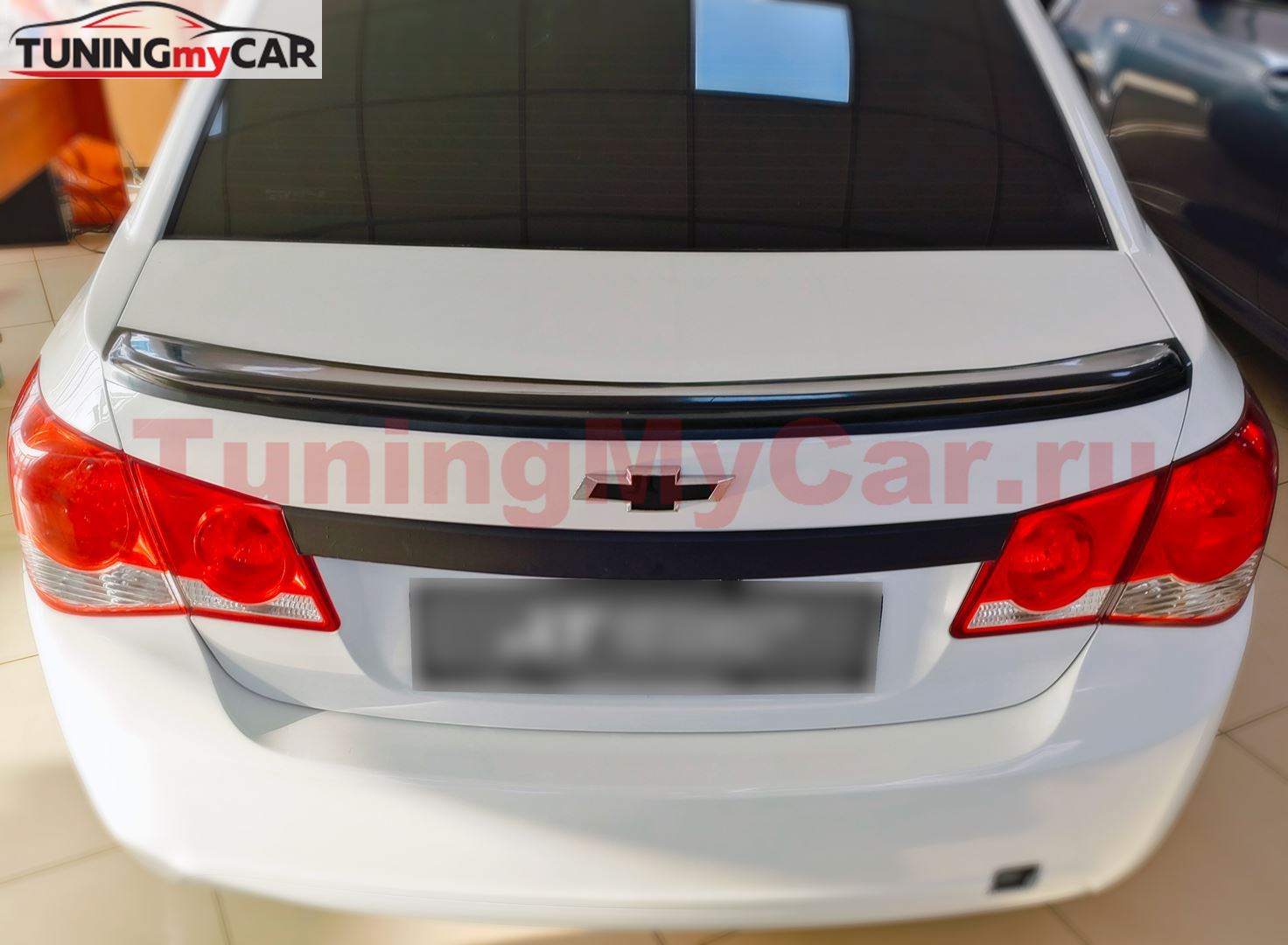 Лип-спойлер для Chevrolet Cruze седан 2008-2015