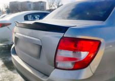 Лип-спойлер (M4-Style) для LADA Granta FL (седан) 2018-