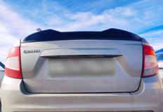 Лип-спойлер (M4-Style) для LADA Granta FL (седан) 2018-