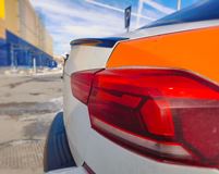 Лип-спойлер (Узкий) для Volkswagen Polo VI 2020-2022