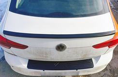 Лип-спойлер (Узкий) для Volkswagen Polo VI 2020-2022