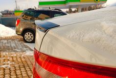 Лип-спойлер (узкий) для Lada Vesta 2015-2023 дорестайлинг