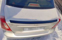 Лип-спойлер (Узкий) для Chevrolet Lachetti седан 2004-2013