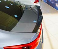 Лип спойлер (M4 Style) для Kia Rio IV 2016-2020 (дорестайлинг)