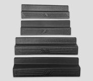 Накладки в проем дверей со скотчем для Volkswagen Polo (6 поколение) 2020-/ Skoda Rapid (1,2 поколение) 2012-2023