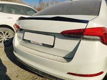 Лип спойлер для Skoda Rapid 2012-2023 M4-Style