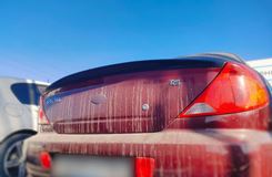 Лип-спойлер для Kia Spectra 2004-2011