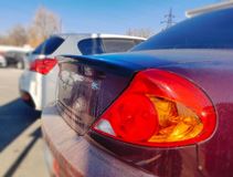 Лип-спойлер для Kia Spectra 2004-2011