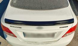 Лип-спойлер для Hyundai Solaris 2010-2014 M4-Style