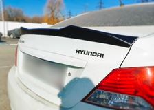 Лип-спойлер для Hyundai Solaris 2010-2014 M4-Style var. 2