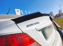 Лип-спойлер для Hyundai Solaris 2010-2014 M4-Style var. 2