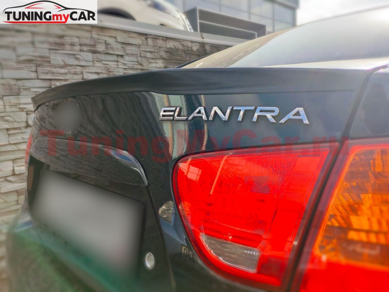 Лип-спойлер для Hyundai Elantra IV 2006-2011