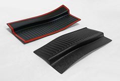 Накладки на внутренние части задних арок со скотчем для Nissan Teana 2 2008-2014