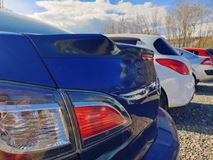 Лип-спойлер для Mazda 3 (BL) 2008-2013 M4-Style